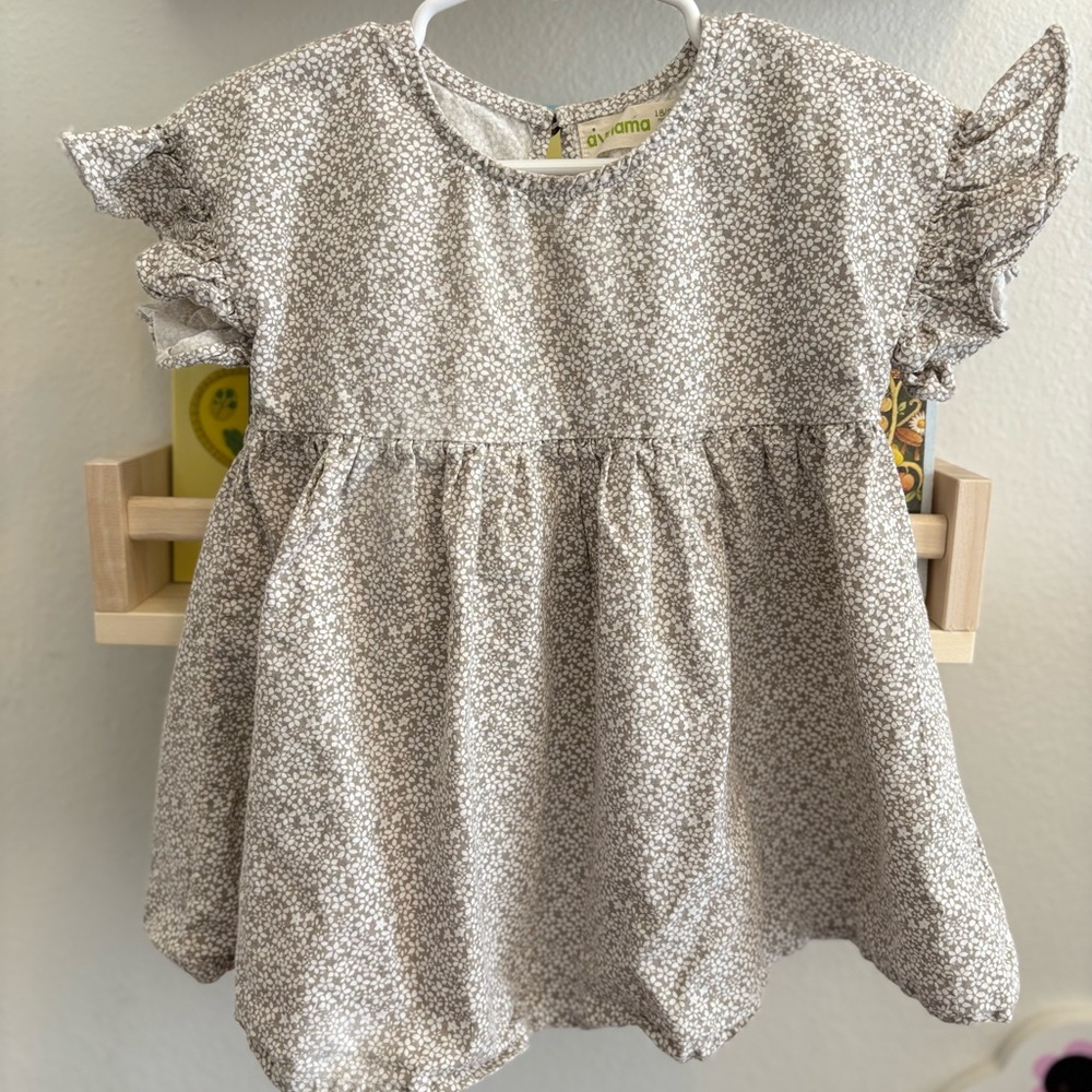 Ditzy Floral Ruffle Dress